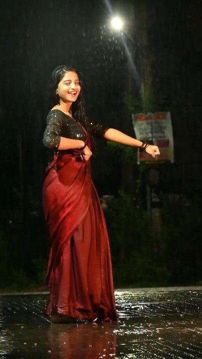 beautiful Indian girl in saree
