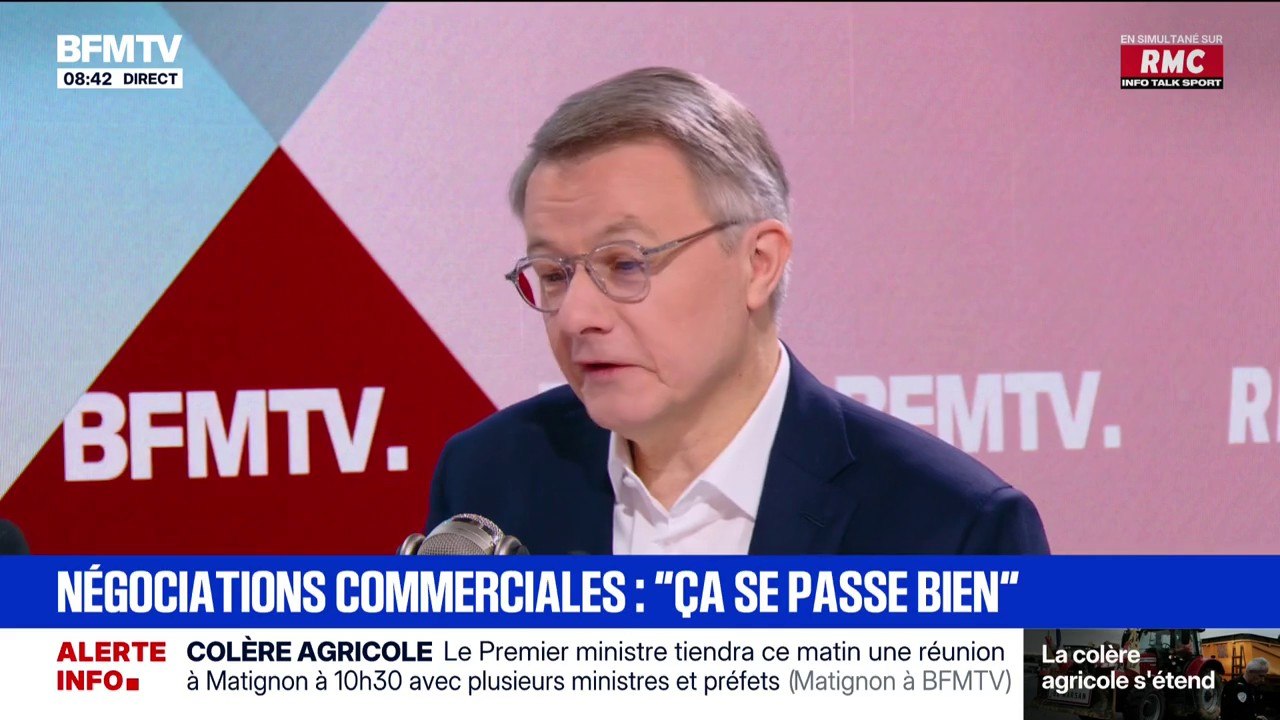 Publicité de Noël d'Intermarché: "C'est un joli coup (...) on n'en a pas les moyens chez U", affirme Dominique Schelcher ( PDG de Coopérative U)