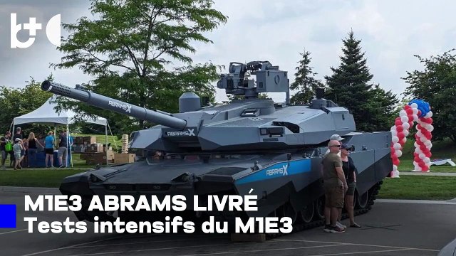 L'armée américaine présente le nouveau char M1E3 Abrams