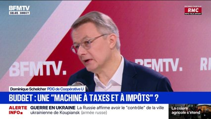 Déficit commercial sur la matière agricole: "Notre agriculture est en grand danger", estime Dominique Schelcher, PDG de Coopérative U