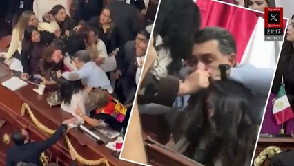 Diputadas protagonizan pelea en el Congreso de la Ciudad de México