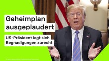 Donald Trump: Geheimplan ausgeplaudert - US-Präsident legt sich Begnadigungen zurecht