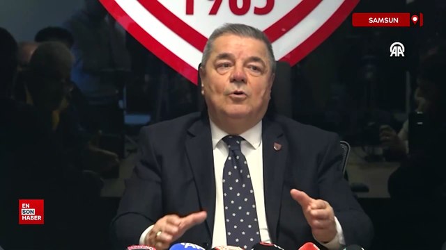 Samsunspor'dan Eyüp Aydın açıklaması