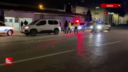 Bursa'da kaçarken polis aracına çarpan 15 yaşındaki sürücüye 150 bin lira ceza