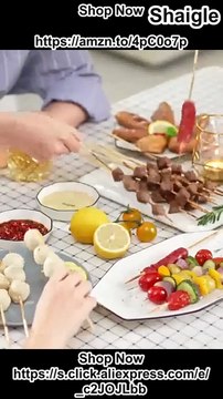 Vertical Electric Grill 220V – Smoke-Free Healthy BBQ Rotisserie Grill for Home Kitchen