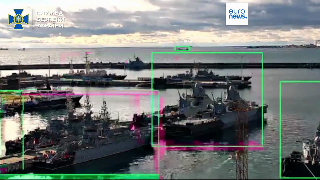 Ukraine trifft erstmals russisches U-Boot mit Sea-Baby-Unterwasserdrohnen