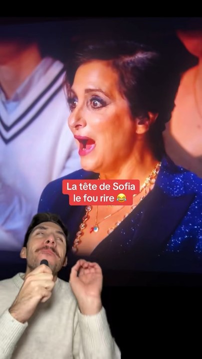 La tête de Sofia le fou rire 😂