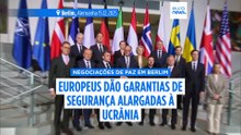 Líderes europeus comprometem-se a ajudar militarmente a Ucrânia contra um futuro ataque russo