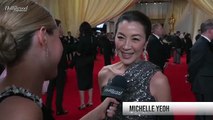 Michelle Yeoh Gives Advice to the Nominees at the 2024 Oscars | THR Video
