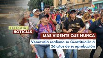 Actos conmemorativos marcan los 26 años de la Constitución en Venezuela