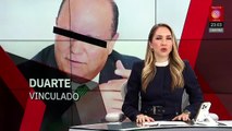 Vinculan a proceso a César Duarte por lavado de dinero en el penal del Altiplano