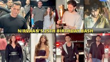 Salman Khan Joins Grand 25th Birthday Bash Of Nephew Nirvaan Including Arbaaz Khan, Aayush Sharma & Others