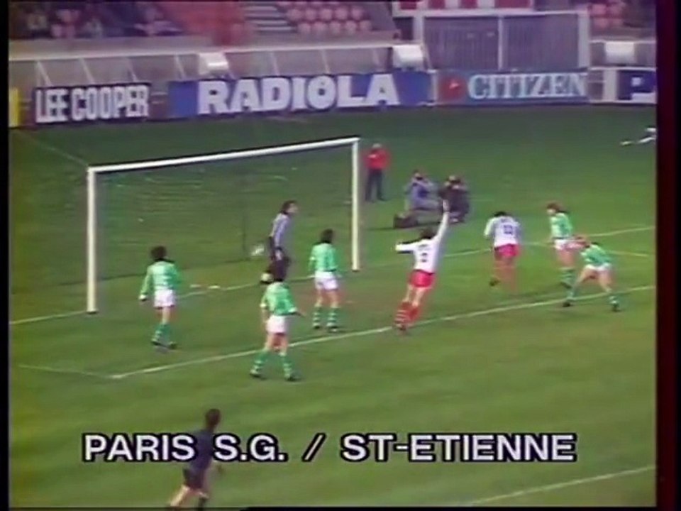 PARIS SG - SAINT ETIENNE - 1984 - SAISON 1983/1984 -