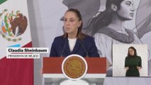 Sheinbaum: 