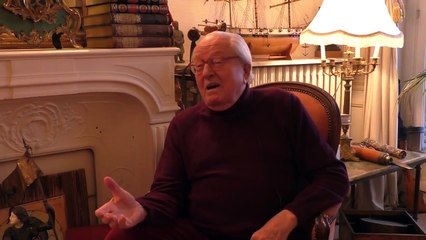 2017 – Johnny Hallyday : le 7 décembre, Jean-Marie Le Pen chante son hommage (Valeurs actuelles)