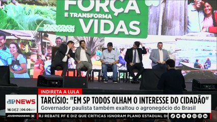Tarcísio manda indireta para Lula: “Não tem disputa entre os poderes em SP”