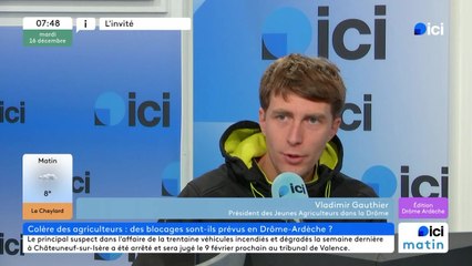 Dermatose nodulaire : "Il faut faire confiance à la science", dit le président des Jeunes Agriculteurs de la Drôme
