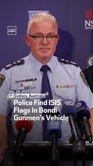 Police Find ISIS Flags In Bondi Gunmen's Vehicle