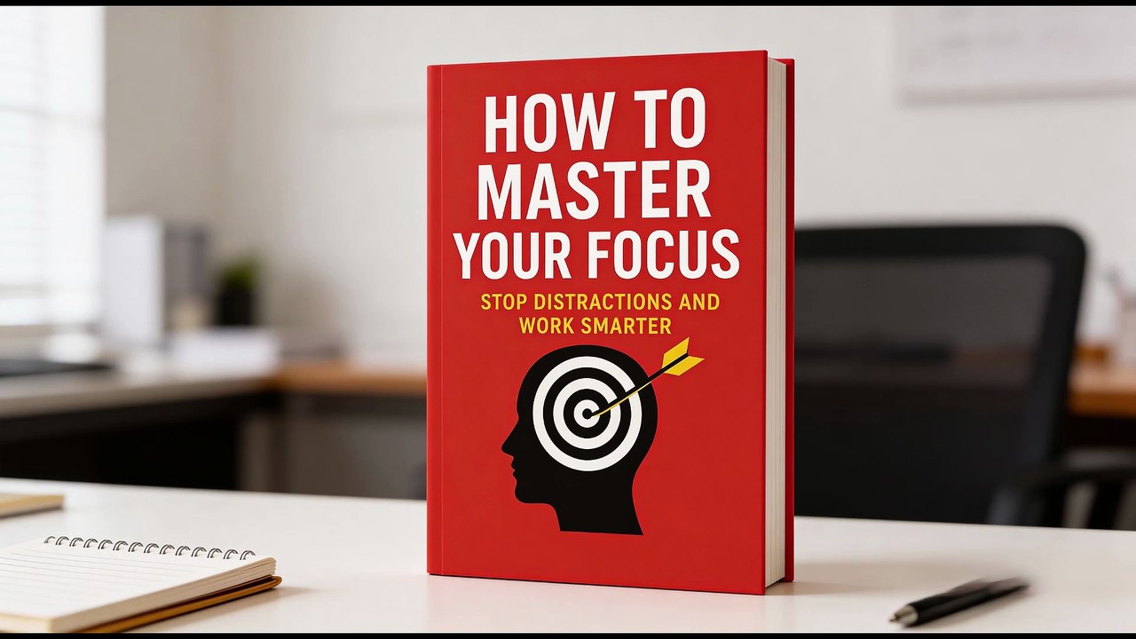 How to Master Your Focus (Audiobook) | Stop Distractions & Work Smarter