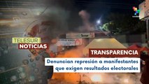 Denuncian represión a manifestantes que exigen resultados electorales en Honduras