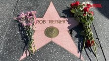Fiori sulla stella di Rob Reiner sulla Walk of fame di Hollywood