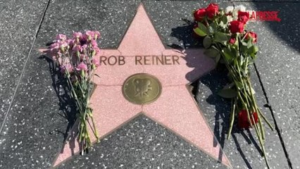Fiori sulla stella di Rob Reiner sulla Walk of fame di Hollywood