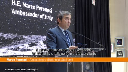 Spazio, Peronaci "Relazione tra Stati Uniti e Italia mai stata così forte"