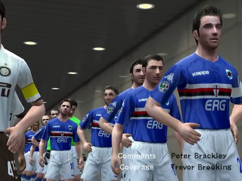 PES 6 Serie A 2008 2009 Sampdoria Inter