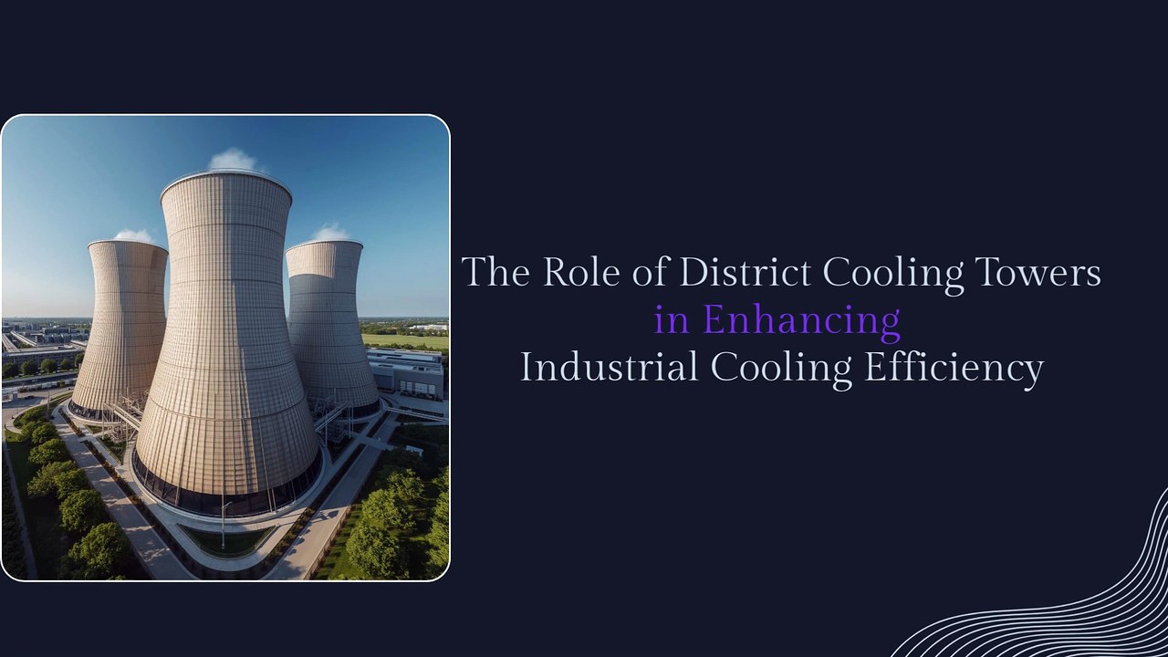 The Role of District Cooling Towers in Enhancing Industrial Cooling Efficiency