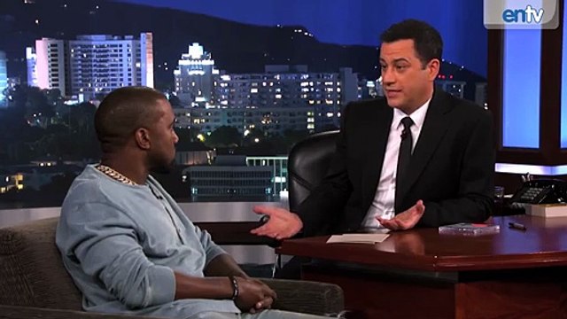 Kanye West Goes On Jimmy Kimmel To End Feud