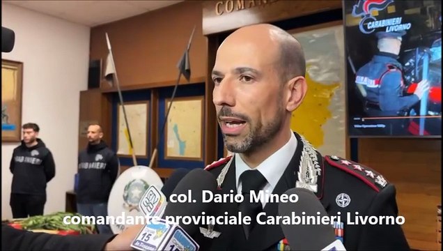 Spaccio di droga, la maxi operazione dei carabinieri di Livorno