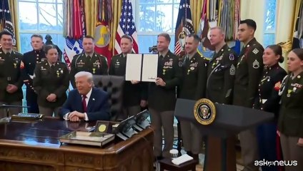 Trump firma ordine esecutivo: "Fentanyl arma di distruzione di massa"