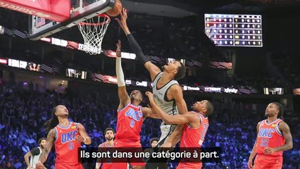 Spurs - Wembanyama : "OKC est dans une catégorie à part"