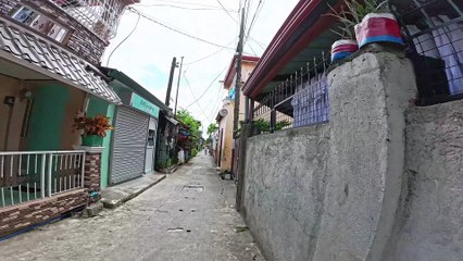 Stillness on Zapanta Street in Cardona Rizal, Philippines