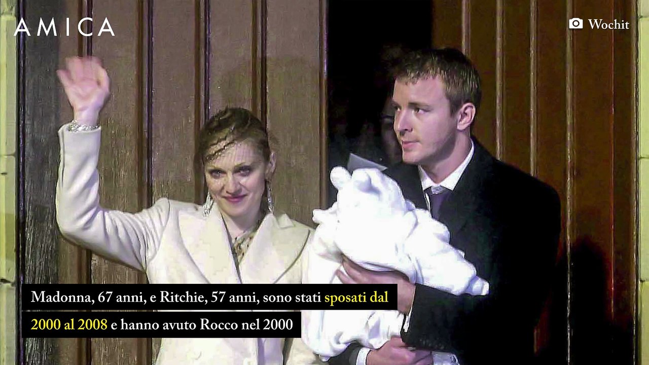 Madonna e Guy Ritchie riuniti dopo vent'anni per il figlio Rocco