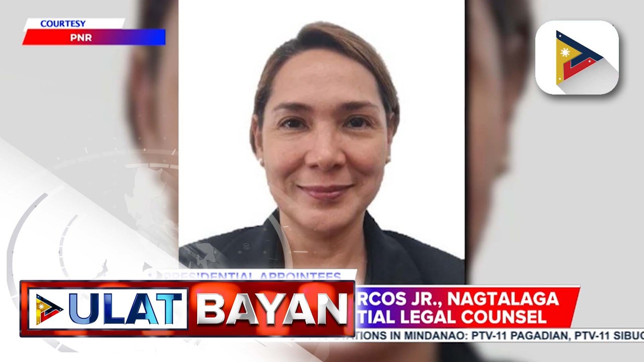 Malacañang, inilatag ang bagong Presidential appointees kabilang ang bagong Presidential Chief Legal Counsel kapalit ng pumanaw na si Sec. Juan Ponce Enrile | ulat ni Harley Valbuena