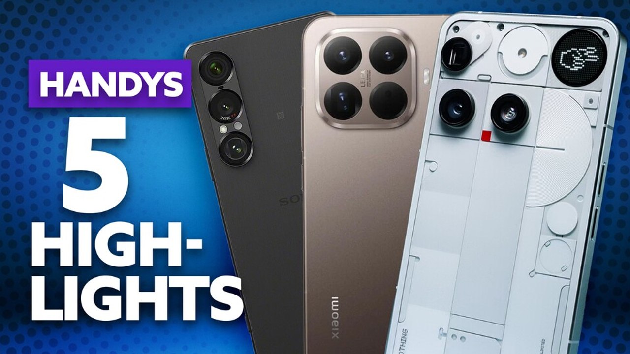 Die besten Smartphones 2025? Hier sind unsere 5 Highlights