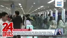 Food halls at dignitaries lounge sa NAIA T3, kabilang sa mga pinasinayaan bago magpasko | 24 Oras