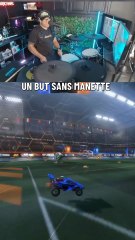 Je mets des buts à Rocket League, sans manette, ni clavier ni souris, mais avec une batterie