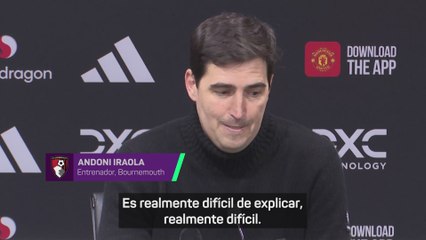 Iraola opina tras el 4-4 entre Manchester United y Bournemouth