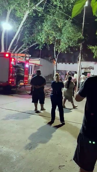 Incendio en la Cuarta Sección