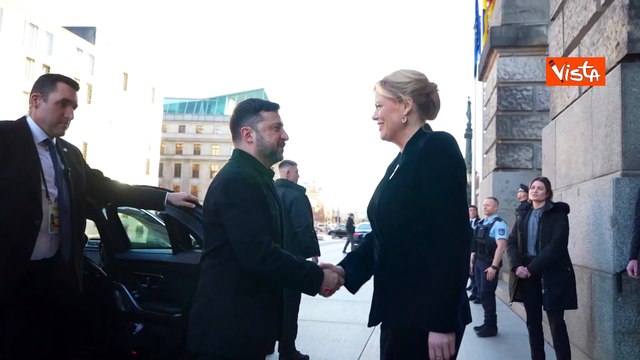 Zelensky a Berlino incontra la Presidente del Bundestag tedesco Yulia Kloeckner