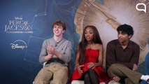 'PERCY JACKSON Y LOS DIOSES DEL OLIMPO': Entrevista con Walker Scobell, Leah Jeffries y Aryan Simhadri