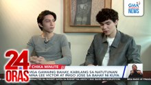 Lee Victor at Iñigo Jose, looking forward na magpasko kasama ang pamilya | 24 Oras