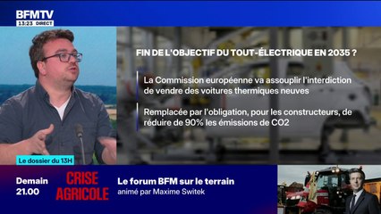 La Commission européenne devrait ralentir sur le "100% voiture électrique" prévu initialement pour 2035