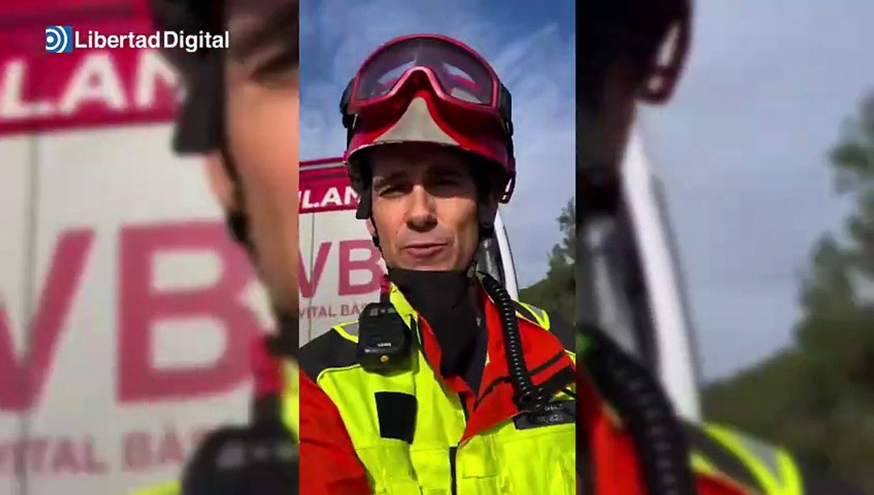 Bombero denuncia la utilidad de la V-16