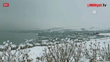 Van'da kar yağışı etkili oldu