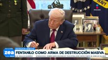 Trump firma orden para declarar al fentanilo como arma de destrucción masiva