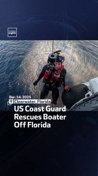 US Coast Guard Rescues Boater Off Florida