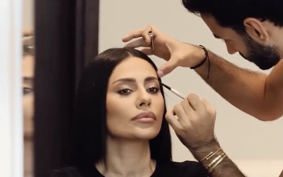 لقطات من خلف كواليس جلسة التصوير مع كارتييه وإلهام علي